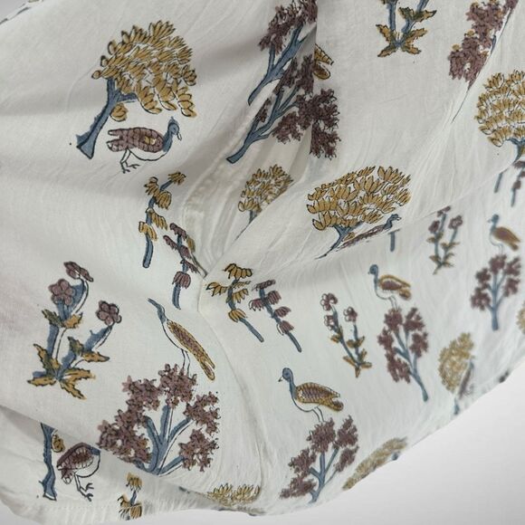 Ciao Lucia Diana Meadow Block Floral Print Mini Dress Size Small Cottage Boho - Picture 9 of 10